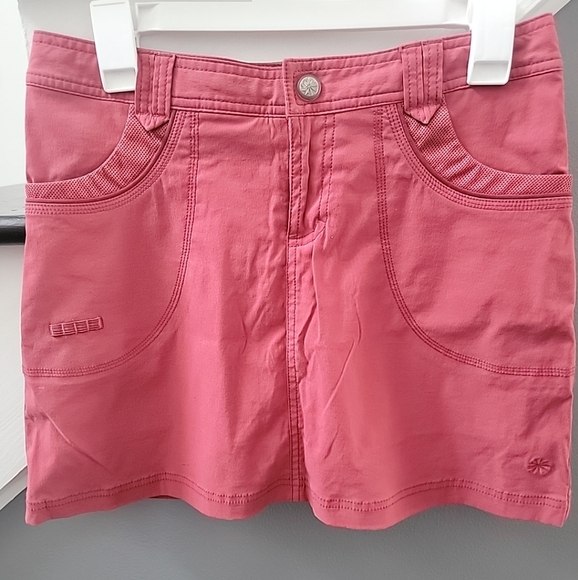 ATHLETA active Red skort size 2 Pockets Tennis Golf Pickleball - Picture 2 of 5
